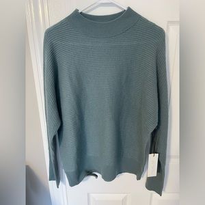 Brand new Rachel Zoe 100% cashmere in a sage color size large